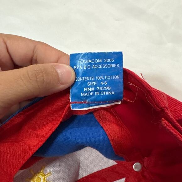 Vintage Blues Clues 2005 Viacom NickJR Kids 4-6 Blue Periwinkle Cat Cap Hat - Picture 6 of 6